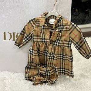 BURBERRY BABY DRESS